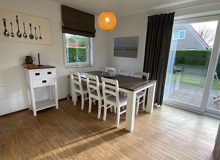 Spacious garden at VZ921 Holiday home in Cadzand-Bad, ideal for relaxation in Zeeland.