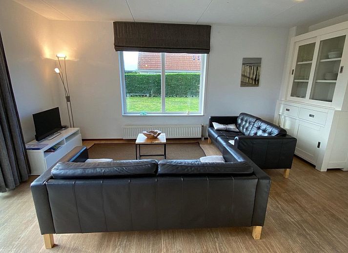 Spacious garden at VZ921 Holiday home in Cadzand-Bad, ideal for relaxation in Zeeland.