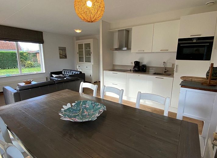 Spacious garden at VZ921 Holiday home in Cadzand-Bad, ideal for relaxation in Zeeland.