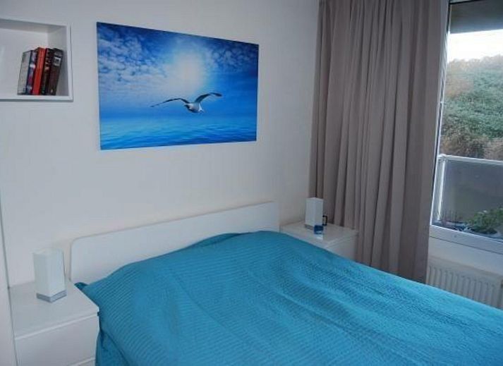 Balkon mit Blick ins Gruene in VZ571 Apartment Cadzand, Ferienunterkunft in Zeeuws-Vlaanderen, Zeeland.