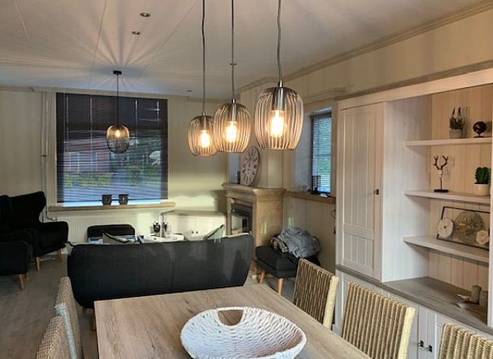 Vorderansicht des Ferienhauses in Aardenburg, Zeeuws-Vlaanderen, ein charmantes Ferienhaus in Zeeland.