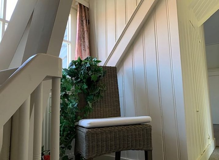 Der bluehende Garten des Ferienhauses in Aardenburg, Zeeuws-Vlaanderen, bietet Ruhe und Natur in Zeeland.