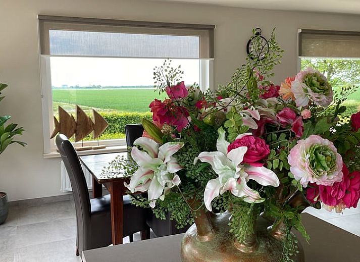 Ruime tuin bij Vakantiehuisje in Aardenburg, Zeeuws-Vlaanderen, biedt rust en privacy in een groene omgeving.