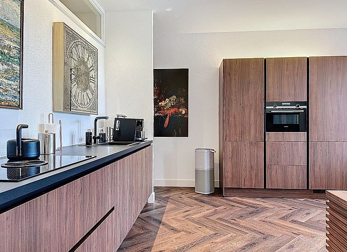 Blick ber die Stadt Sluis vom Apartment in Sluis, einer einzigartigen Unterkunft in Zeeuws-Vlaanderen, Zeeland.