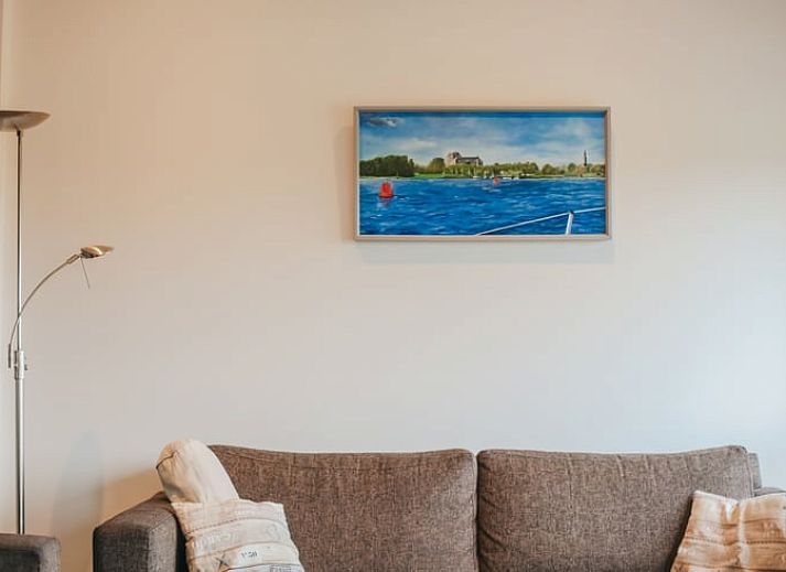 Ruime eetkamer in Vakantiehuisje in Retranchement, Zeeuws-Vlaanderen, Zeeland.