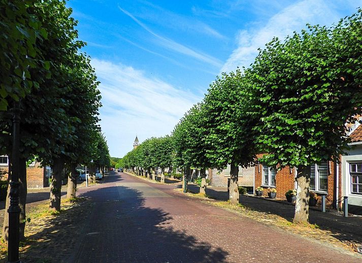 Private Terrasse mit Grill im VZ417 Ferienhaus Wemeldinge im malerischen Zeeland.