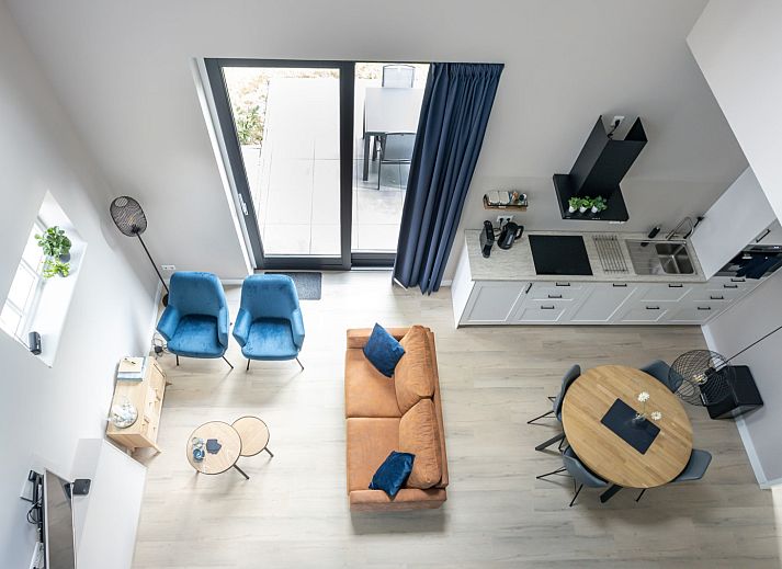 Bedroom in ZE1455 vacation home, Wemeldinge, with comfortable double bed.