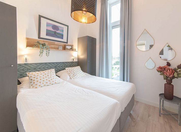 Helles Wohnzimmer im Ferienhaus Ruisweg 34, Wemeldinge, ideal fuer ein gemuetliches Beisammensein in Sued-Beveland.