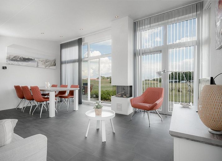 Ferienhaus Waterresort Oosterschelde Haus Nr. 69 in Wemeldinge, ein modernes Ferienhaus mit einem schlichten Aeusseren in Zeeland.