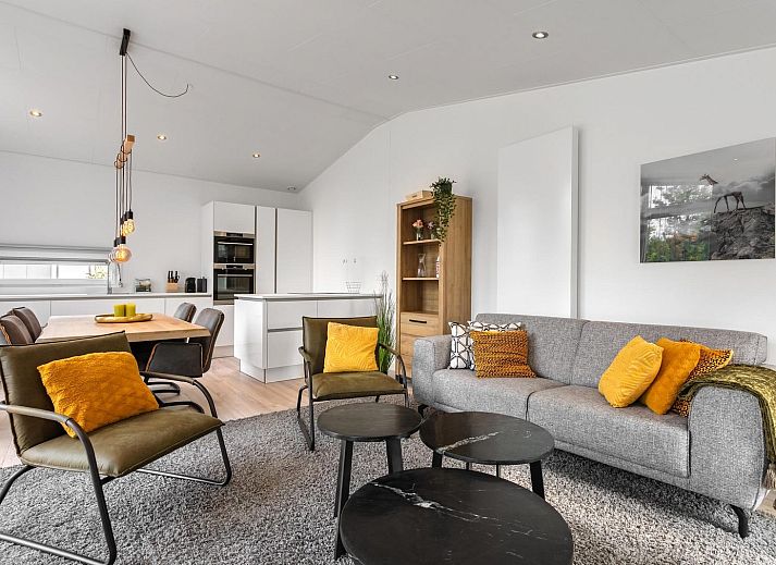 Exterior of Holiday home Waterresort Oosterschelde in Wemeldinge, Zuid-Beveland, Zeeland with modern look.