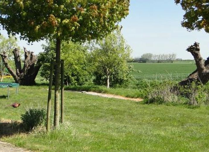 Gemuetliches Schlafzimmer im Ferienhaus ZE523, Kattendijke, Zuid-Beveland, mit Doppelbett fuer eine gute Nachtruhe.