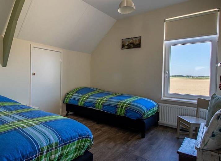 Huisje in Wolphaartsdijk, bakstenen terras met houtoven, perfect voor pizza-avonden.