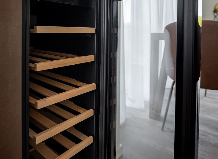 Luxe Villa 4 in Wolphaartsdijk, Zuid-Beveland, Zeeland, een modern vakantiehuis met een uitnodigende buitenkant en groene omgeving.