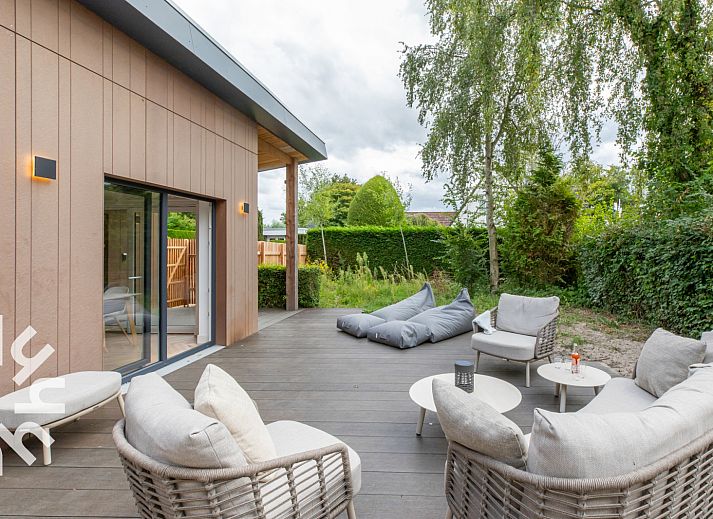 Offene Kueche und Essbereich im Ferienhaus ZE1545 in Wolphaartsdijk, Zuid-Beveland, ideal fuer Familienessen in Zeeland.