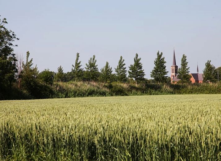 Gezellige binnenruimte van Vakantiehuis in Kwadendamme, perfect voor familiebijeenkomsten in Zuid-Beveland, Zeeland.