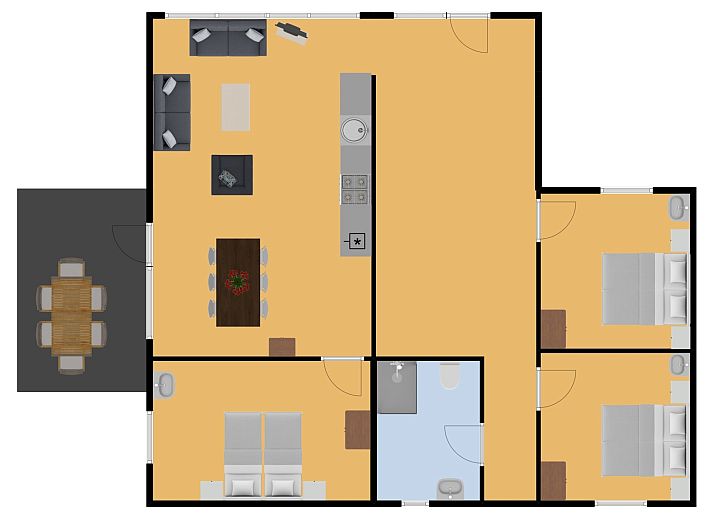 Unterkunft 6601129 - Ferienhaus Goeree-Overflakkee - Aangepaste bungalow Flakkee