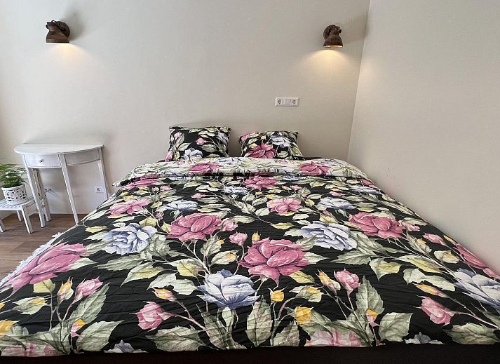 Comfortabele zithoek op het terras van VZ1114 Vakantieappartement in Ouddorp.