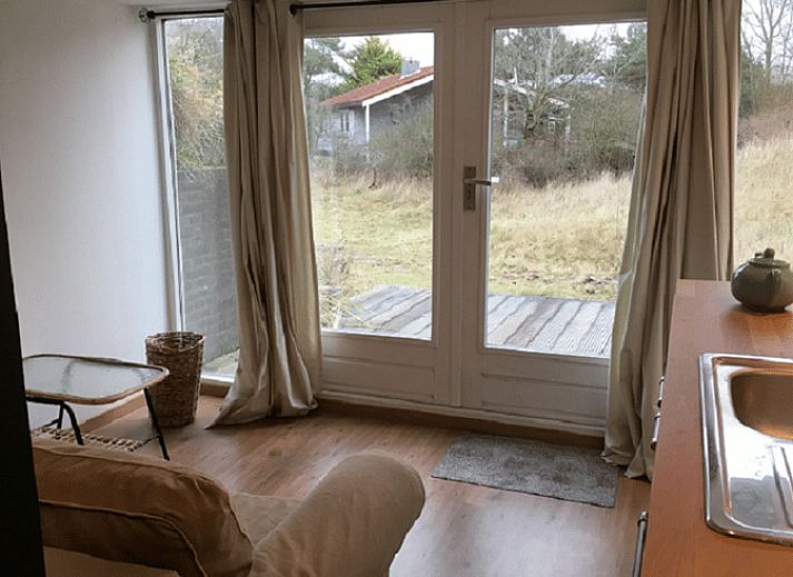 Landschap met vuurtoren nabij Vakantiehuis in Ouddorp, Goeree-Overflakkee, Zuid-Holland.