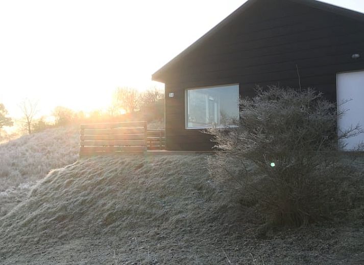 Strand en zee bij Vakantiehuis in Ouddorp, Goeree-Overflakkee, Zuid-Holland.