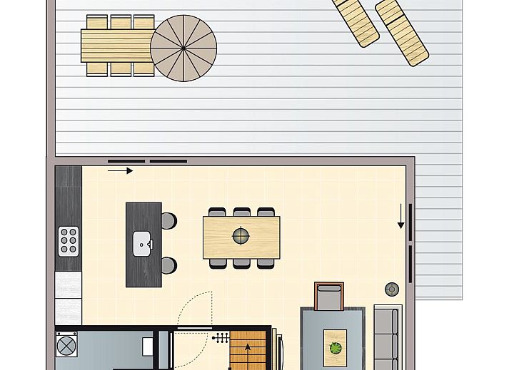 Unterkunft 6601166 - Bungalow Goeree-Overflakkee - Strand Resort Ouddorp Duin | 6-persoons villa - Zeeduin | 6E