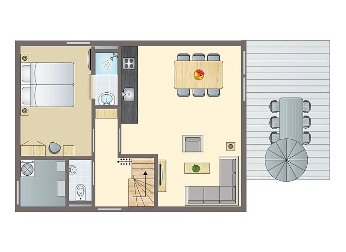 Verblijf 6601202 - Bungalow Goeree-Overflakkee - Strand Resort Ouddorp Duin | 6-persoons kindervilla - Zanddu