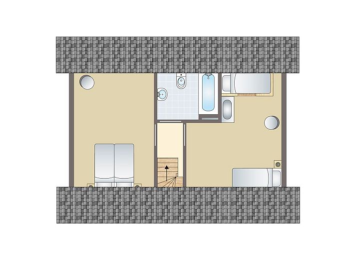 Verblijf 6601202 - Bungalow Goeree-Overflakkee - Strand Resort Ouddorp Duin | 6-persoons kindervilla - Zanddu