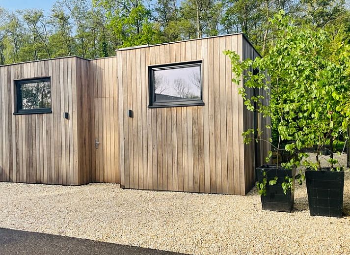 Cozy terrace of House in Ouddorp, vacation home in Goeree-Overflakkee, South Holland with modern look.