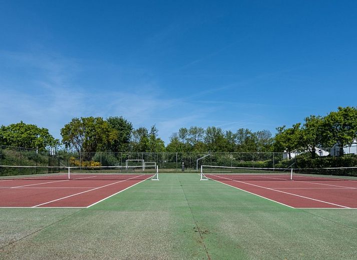 Ingang van Noordzeepark, de locatie van Vakantiehuis De Zandwal in Ouddorp, Goeree-Overflakkee, Zuid-Holland.