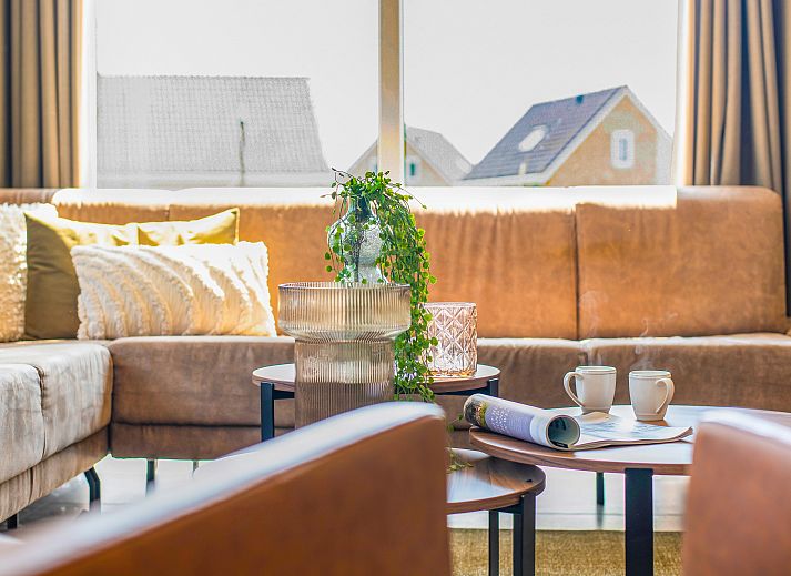 Stijlvolle details in de villa van Strand Resort Ouddorp Duin, Ouddorp.