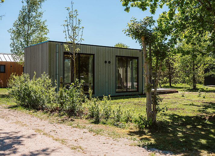 Duunroos vacation home in Ouddorp, Goeree-Overflakkee, with modern architecture and spacious garden.