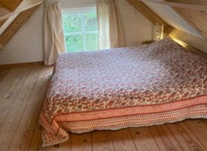 Gemuetliches Ferienhaus in Goedereede mit roten Dachziegeln und gruener Hecke in Suedholland.