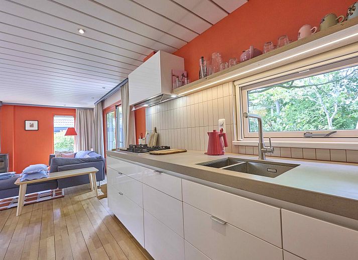 Huisje Joep in Goedereede, charmantes Chalet mit gruenem Garten in Goeree-Overflakkee, Suedholland.