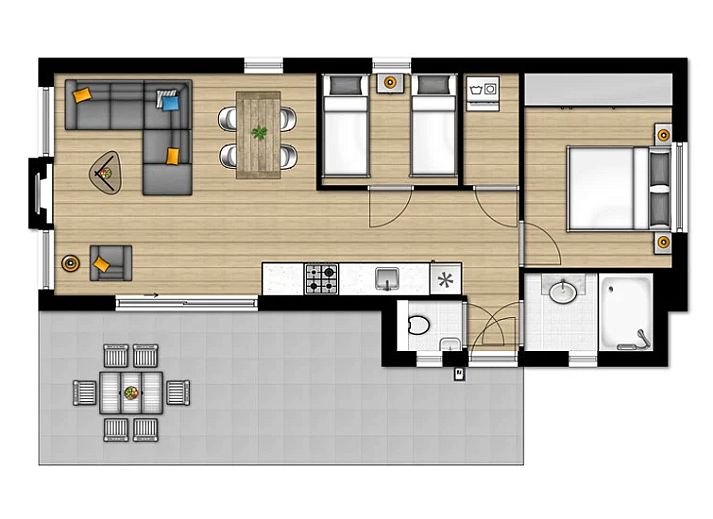 Guest house 661221 - Holiday property Goeree-Overflakkee - Vrijstaande woning in Herkingen