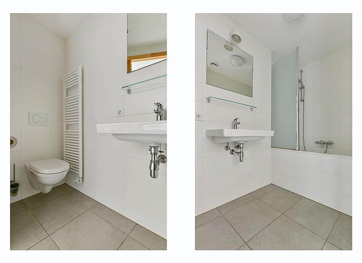 Spacious terrace of the Detached house in Reeuwijk, ideal vacation home in South Holland for outdoor dining and enjoying nature.