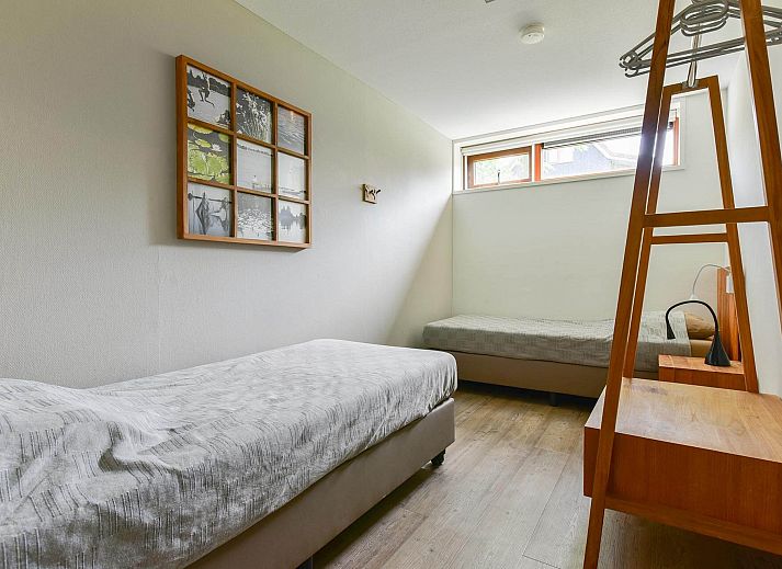 Spacious terrace of the Detached house in Reeuwijk, ideal vacation home in South Holland for outdoor dining and enjoying nature.