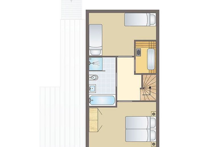 Guest house 670828 - Bungalow Groene hart - De Reeuwijkse Plassen | 4-persoons waterwoning - Vlist | 4L
