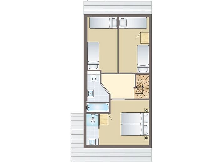 Guest house 670829 - Bungalow Groene hart - De Reeuwijkse Plassen | 6-persoons waterwoning - Broekvelden