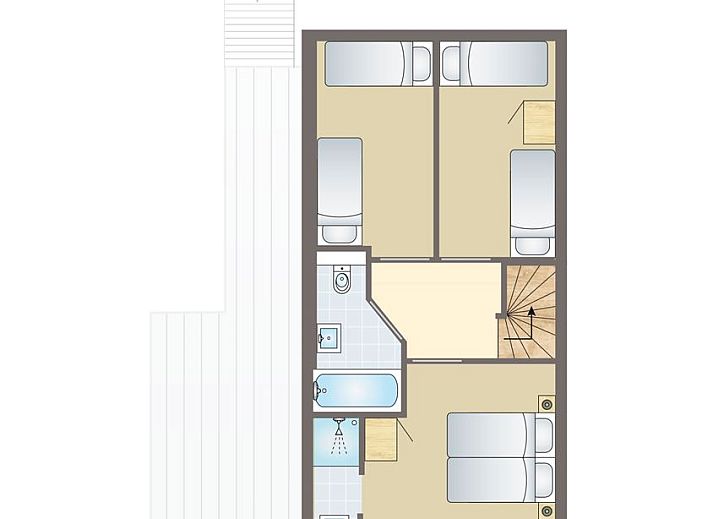Guest house 670856 - Bungalow Groene hart - De Reeuwijkse Plassen | 6-persoons waterwoning | 6C2