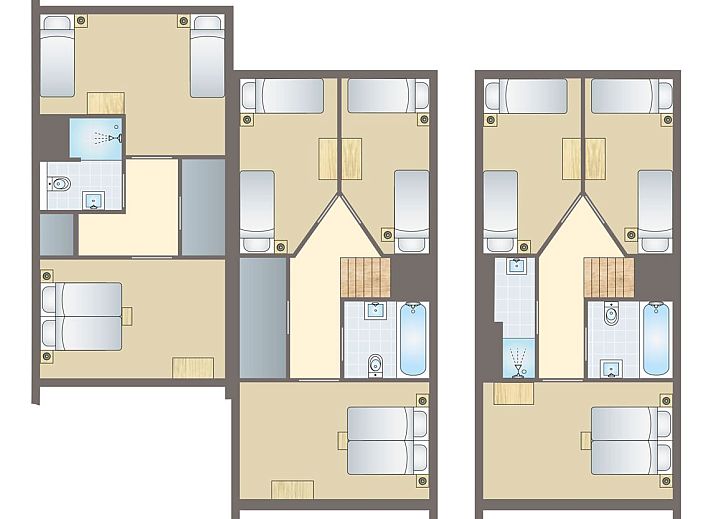 Unterkunft 670877 - Bungalow Groene hart - De Reeuwijkse Plassen | 20-persoons waterwoning - Wijk en Wo