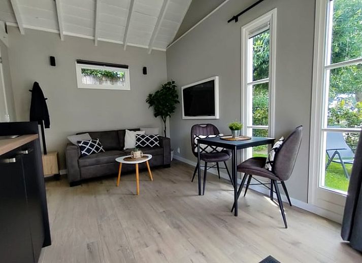 Bike route along meadows near Holiday home in Nieuwveen, Green Heart, South Holland.