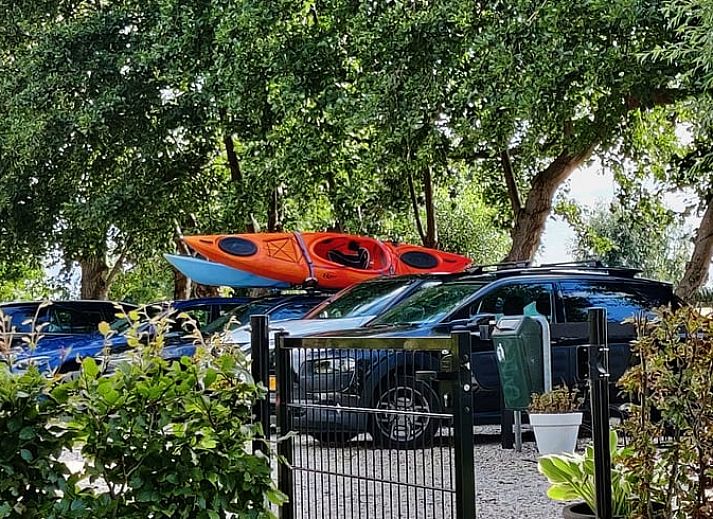 Veranda von Huisje in Nieuwveen, Ferienhaus in Nieuwveen, Gruenes Herz, Suedholland.