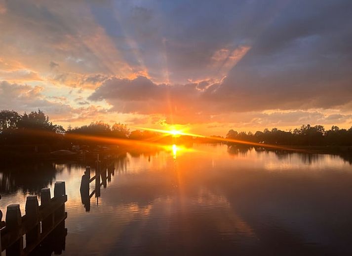 Geraeumige Terrasse im Huisje in Zevenhoven, Ferienhaus in Groene Hart, Suedholland