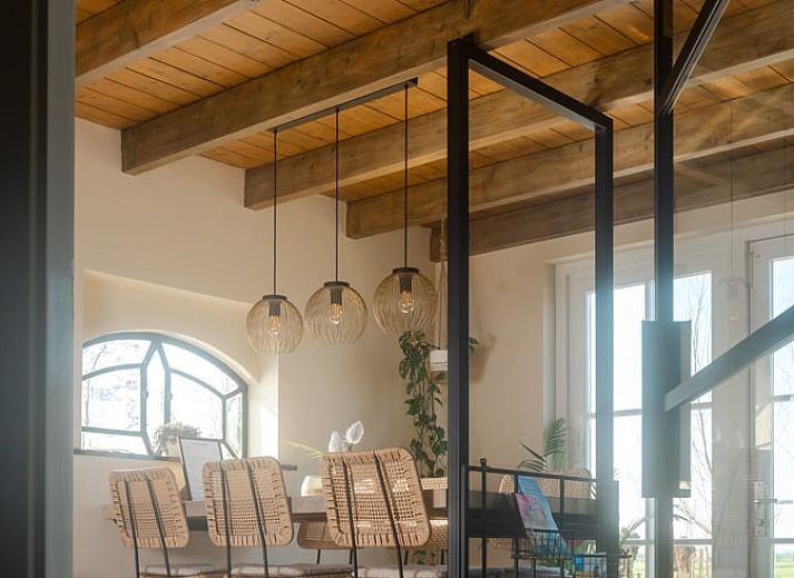 Gemuetliche Veranda in Cottage in Bodegraven, Ferienhaus im Gruenen Herzen, Suedholland.