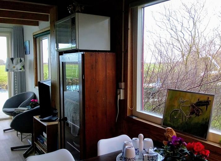 Charmant Huisje in Bodegraven met groene gevel in het Groene Hart, Zuid-Holland.