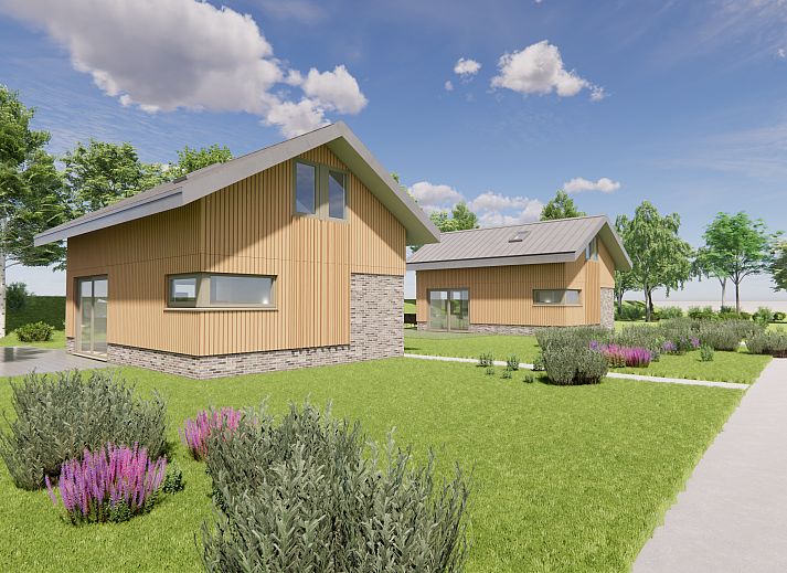 Chalet in Warmond, een sfeervol vakantiehuis met terras in het Groene Hart, Zuid-Holland.