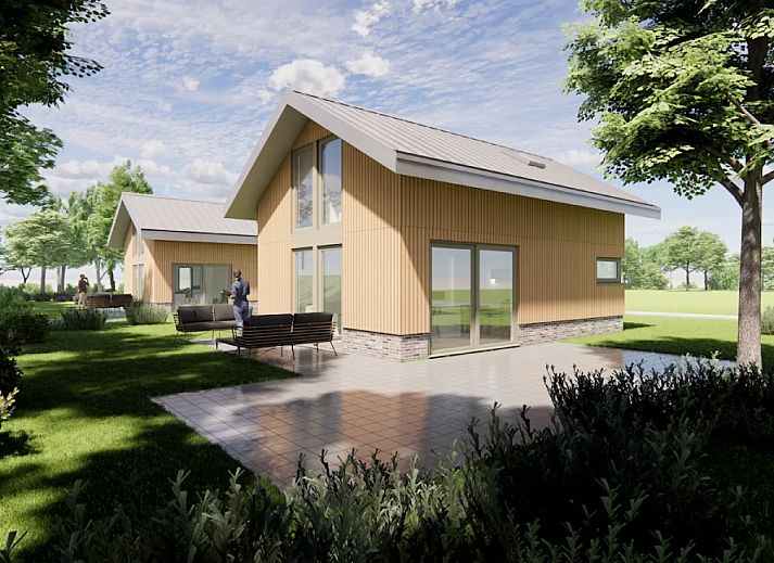 Freistehendes Haus in Warmond, ein Ferienhaus im Grnen Herzen von Sdholland, umgeben von ppiger Natur und einem ruhigen Garten.