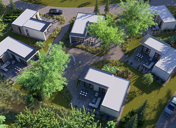 Entspannen Sie sich auf der grozgigen Terrasse des freistehenden Hauses in Warmond, einem Ferienhaus im Grnen Herzen von Sdholland.