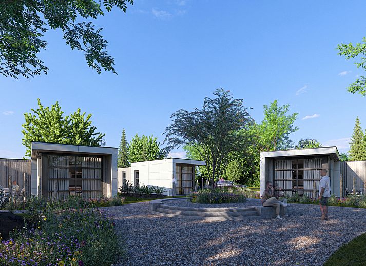 Freistehendes Haus in Warmond bietet eine luxurise Terrasse mit komfortabler Sitzecke, gelegen im grnen Herzen von Sdholland.