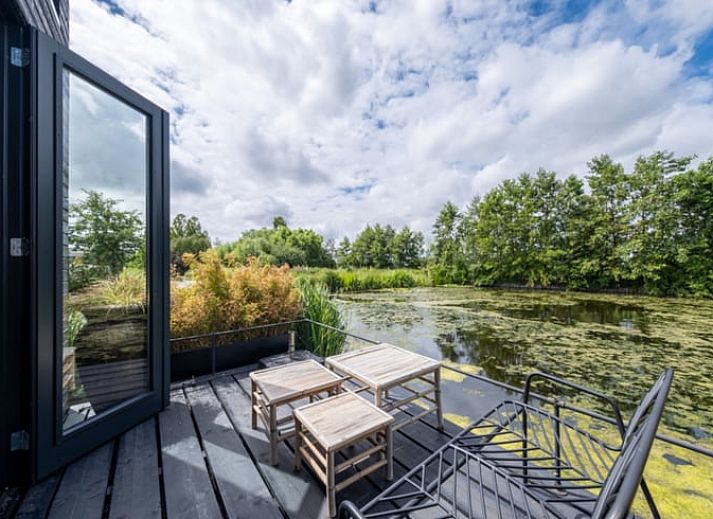 Moderne Kueche im Ferienhaus in Boskoop, ideal fuer Selbstversorger in Green Heart.