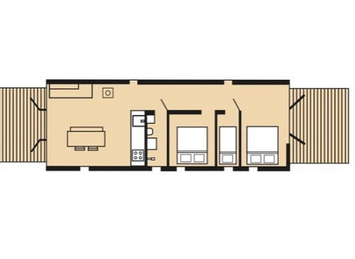 Cottage in Oud Ade with modern veranda in Green Heart, South Holland.